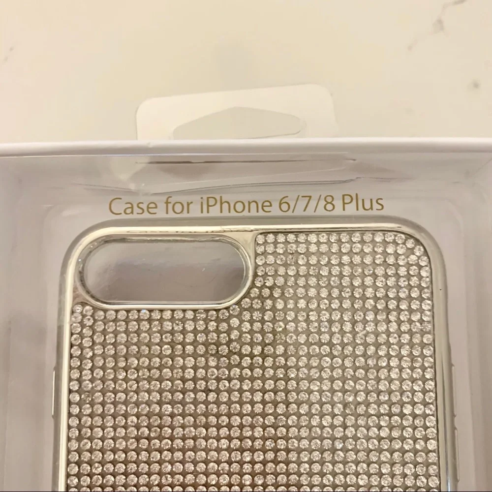 LA Hearts Sparkly iPhone Case for 6+ 7+ and 8+